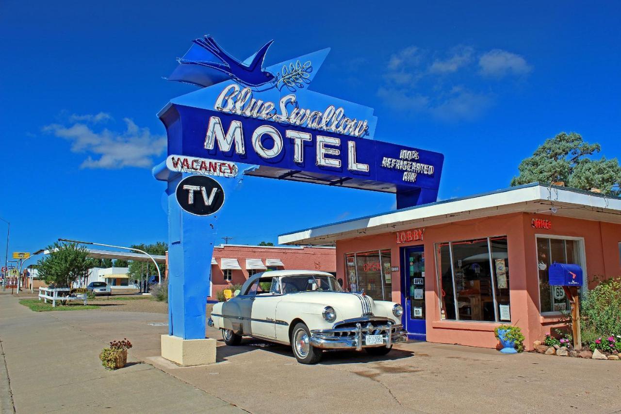 Blue Swallow Motel Tucumcari Eksteriør billede